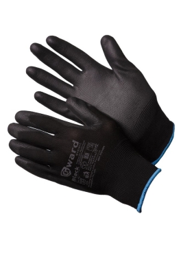 Перчатки Black нейлон черные с полиуретановым покрытием